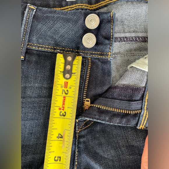 HUDSON ‘COLLIN’ SKINNY CROP JEANS. DARK WASH. SIZE 26. NWOT - Picture 11 of 14